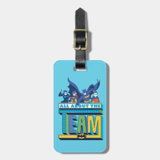 Batman | Alles over het team Bagagelabel (Voorkant verticaal)