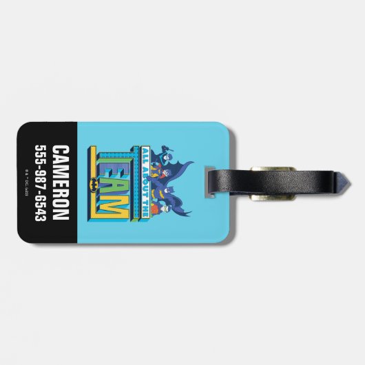 Batman | Alles over het team Bagagelabel (Achterkant horizontaal)