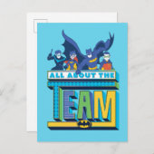 Batman | Alles over het team Briefkaart (Voorkant / Achterkant)