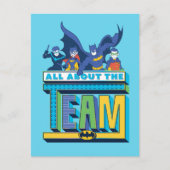 Batman | Alles over het team Briefkaart (Voorkant)
