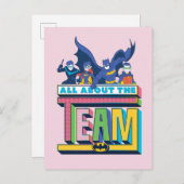 Batman | Alles over het team Briefkaart (Voorkant / Achterkant)
