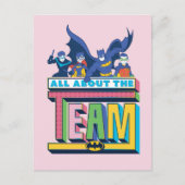 Batman | Alles over het team Briefkaart (Voorkant)