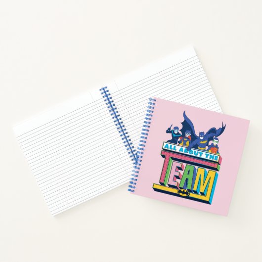 Batman | Alles over het team Notitieboek (Binnen)