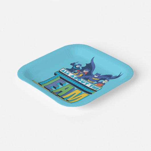 Batman | Alles over het team Papieren Bordje (Gebogen)