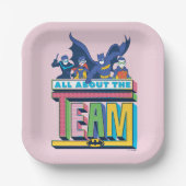 Batman | Alles over het team Papieren Bordje (Voorkant)