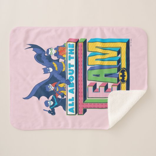 Batman | Alles over het team Sherpa Deken (Voorkant (horizontaal))