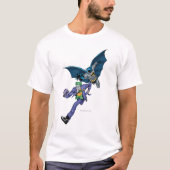 Batman and Joker with gun T-shirt (Voorkant)