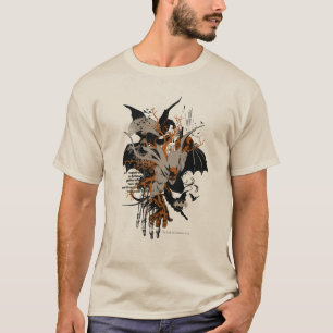 Batman and Tree T-shirt
