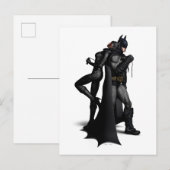 Batman Arkham City | Batman en Catwoman Briefkaart (Voorkant / Achterkant)