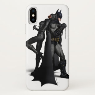 Batman Arkham City Batman en Catwoman Case-Mate iPhone Case
