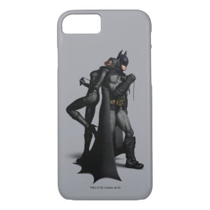 Batman Arkham City   Batman en Catwoman Case-Mate iPhone Case
