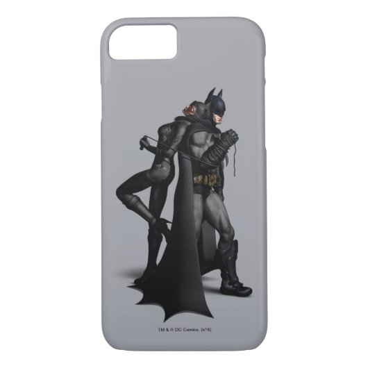 Batman Arkham City | Batman en Catwoman Case-Mate iPhone Case (Achterkant)
