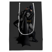 Batman Arkham City | Batman en Catwoman Medium Cadeauzakje (Achterkant)
