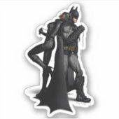 Batman Arkham City | Batman en Catwoman Sticker (Voorkant)
