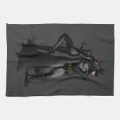 Batman Arkham City | Batman en Catwoman Theedoek (Horizontaal)