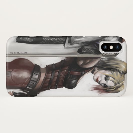 Batman Arkham City | Illustratie Harley Quinn Case-Mate iPhone Case (Achterkant (horizontaal))