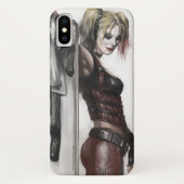 Batman Arkham City | Illustratie Harley Quinn Case-Mate iPhone Case (Achterkant)