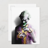 Batman Arkham City | Joker Briefkaart (Voorkant / Achterkant)