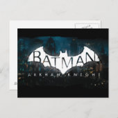 Batman Arkham Knight Gotham Logo Briefkaart (Voorkant / Achterkant)