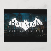 Batman Arkham Knight Gotham Logo Briefkaart (Voorkant)