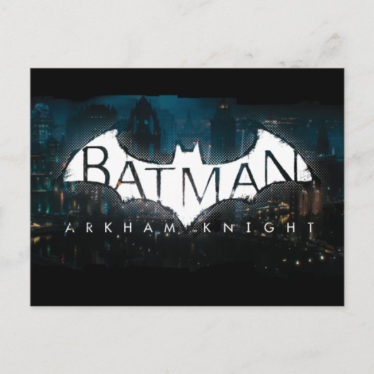 Batman Arkham Knight Gotham Logo Briefkaart (Voorkant)