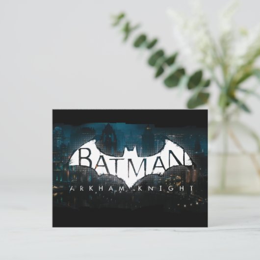 Batman Arkham Knight Gotham Logo Briefkaart (Staand voorkant)