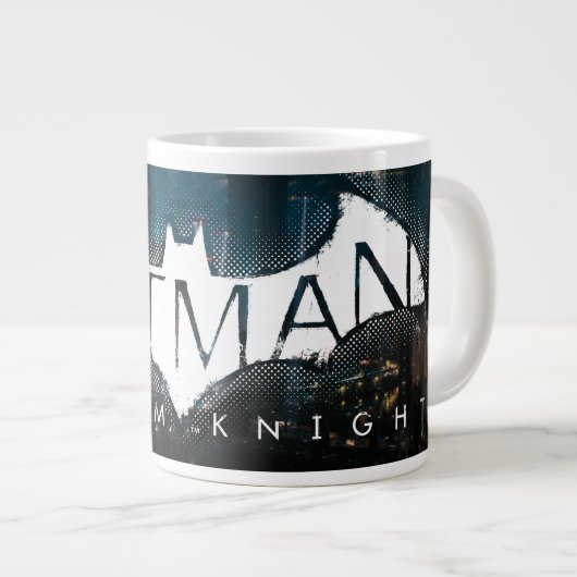 Batman Arkham Knight Gotham Logo Grote Koffiekop (Voorkant rechts)