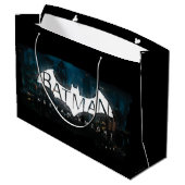Batman Arkham Knight Gotham-logo Large Cadeautasje (Achterkant Gekanteld)