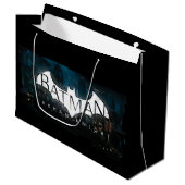 Batman Arkham Knight Gotham-logo Large Cadeautasje (Voorkant Gekanteld)