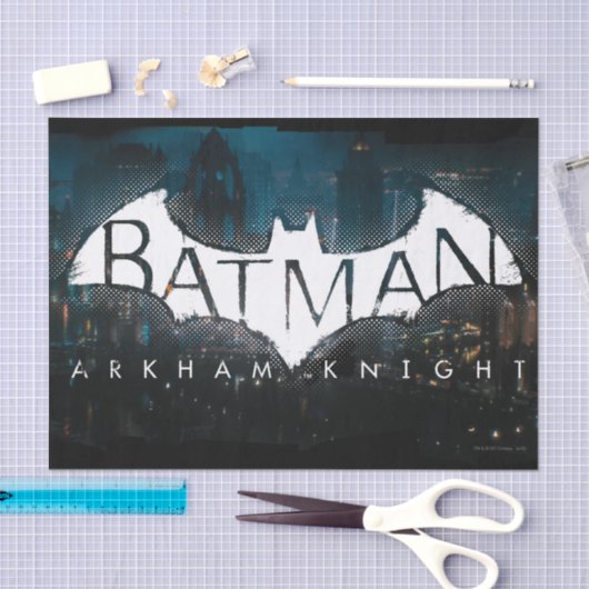 Batman Arkham Knight Gotham Logo Tissuepapier (Craft)