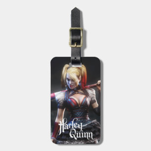Batman Arkham Knight Harley Quinn met Bat Bagagelabel