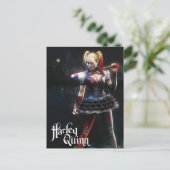 Batman Arkham Knight | Harley Quinn met Bat Briefkaart (Staand voorkant)