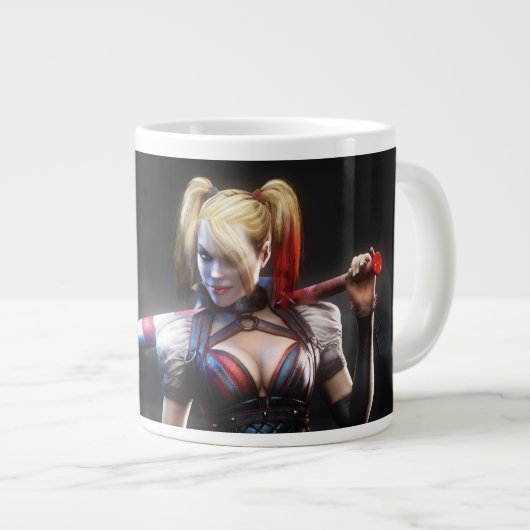 Batman Arkham Knight | Harley Quinn met Bat Grote Koffiekop (Voorkant rechts)