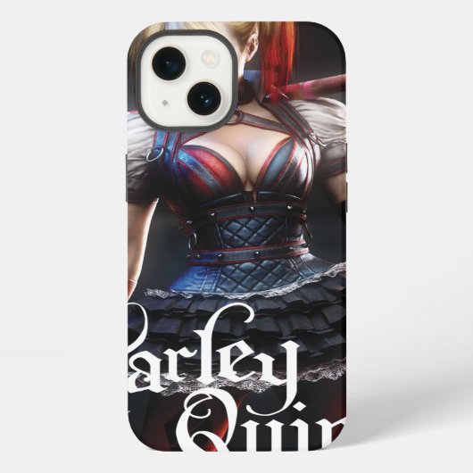Batman Arkham Knight | Harley Quinn met Bat iPhone Hoesje (Achterkant)