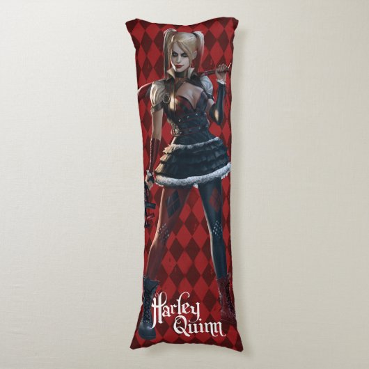 Batman Arkham Knight | Harley Quinn met Bat Lichaamskussen (Voorkant Verticaal)