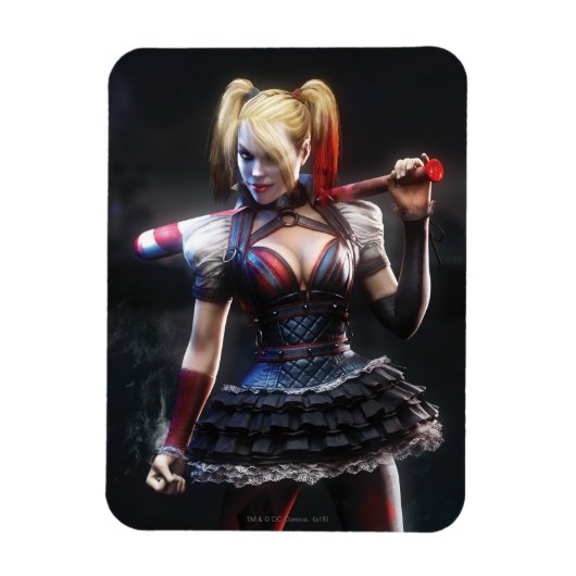 Batman Arkham Knight | Harley Quinn met Bat Magneet (Verticaal)