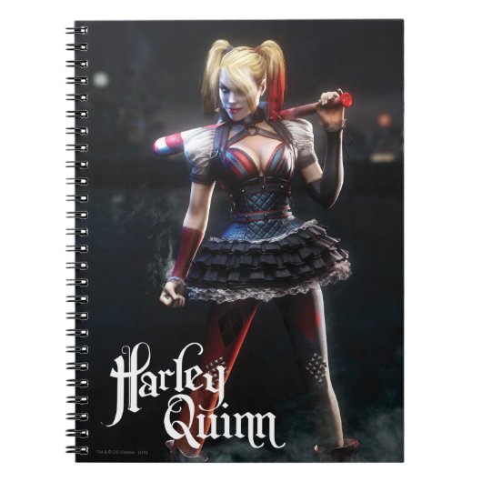 Batman Arkham Knight | Harley Quinn met Bat Notitieboek (Voorkant)