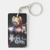 Batman Arkham Knight | Harley Quinn met Bat Sleutelhanger (achterkant)