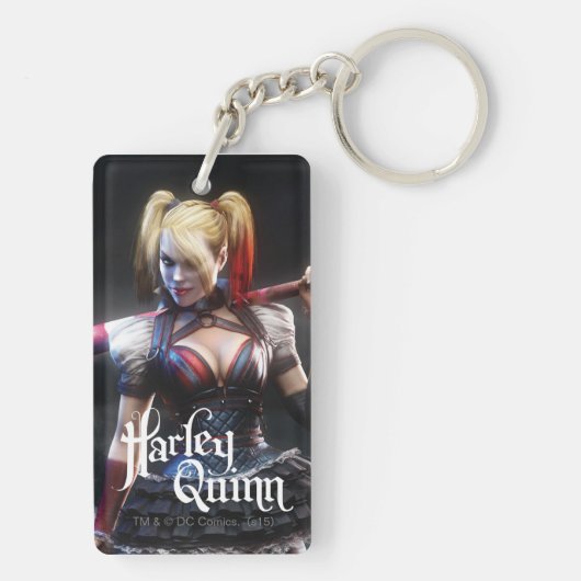 Batman Arkham Knight | Harley Quinn met Bat Sleutelhanger (achterkant)