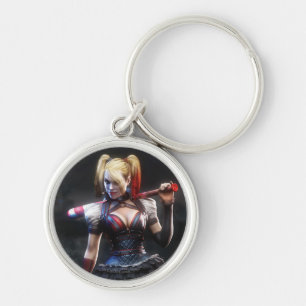 Batman Arkham Knight   Harley Quinn met Bat Sleutelhanger
