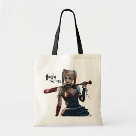 Batman Arkham Knight | Harley Quinn met Bat Tote Bag