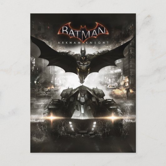 Batman Arkham Knight Key Art Briefkaart (Voorkant)