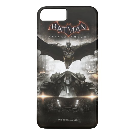 Batman Arkham Knight Key Art Case-Mate iPhone Case (Achterkant)