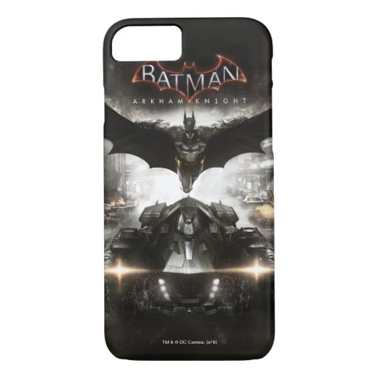 Batman Arkham Knight Key Art Case-Mate iPhone Case (Achterkant)