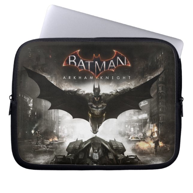 Batman Arkham Knight Key Art Laptop Sleeve (Voorkant)