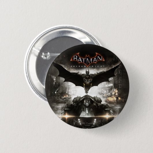 Batman Arkham Knight Key Art Ronde Button 5,7 Cm (Voorkant /achterkant)