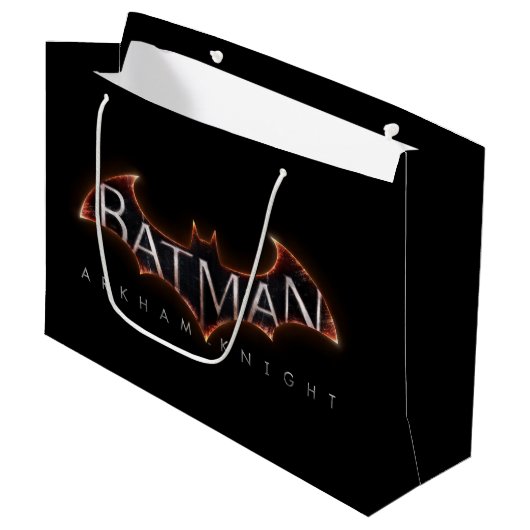 Batman Arkham Knight Logo Groot Cadeauzakje (Voorkant Gekanteld)
