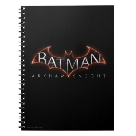 Batman Arkham Knight Logo Notitieboek (Voorkant)