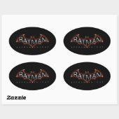 Batman Arkham Knight Logo Ovale Sticker (Vel)