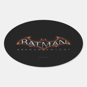 Batman Arkham Knight Logo Ovale Sticker